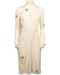Burberry - Star-pattern Dress - Lyst
