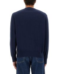 Vivienne Westwood - Jersey With Logo Cotton Cashmere Jumpers - Lyst