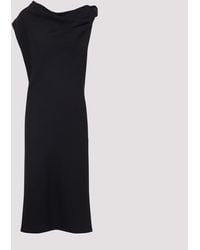 Carven - Knot Shirt Midi Dress - Lyst