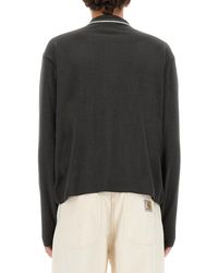 AWAKE NY - Shirt With Zip Cotton Jumpers - Lyst