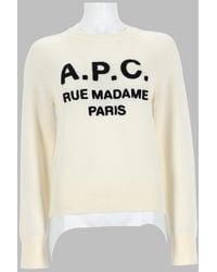 A.P.C. - Knit Jumper Alissa Virgin Wool Jumpers - Lyst