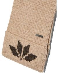 DSquared² - Snowflakes Logo Knit Wool Scarf Accessories - Lyst