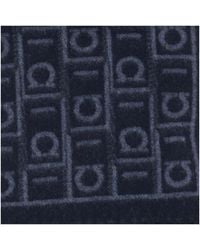 Ferragamo - Wool-Blend Scarf New-Oxford/Oxford - Lyst