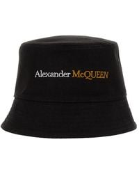 McQueen - Logo Bucket Hat - Lyst