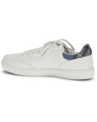 Burberry - Set Leather Sneakers - Lyst