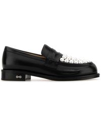 Mach &amp; Mach - Leather Sirene Loafers - Lyst