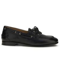Bally - Black Buffalo Leather Slip - Lyst