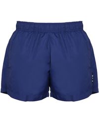 off white swim trunks