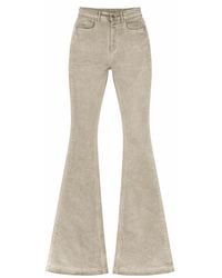 Rick Owens - Drkshdw Bolan Bootcut Sand Waxed Jeans - Lyst