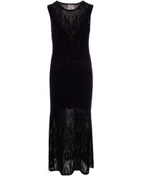 Liu Jo - Dress Openwork Knit - Lyst
