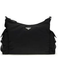 Prada - Recycled Polyamide Shoulder Bag - Lyst