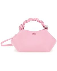 Ganni - Handbag Bou Small Butter Bag Leather Handbags - Lyst