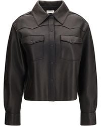 P.A.R.O.S.H. - P.A.R.O..H. Leather Jacket Lamb - Lyst