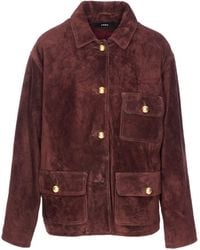 Arma - Rosia Suede Jacket - Lyst