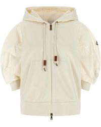 Moncler - Ribbed Knit Hoodie - Lyst