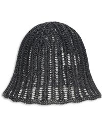 Brunello Cucinelli - Techno Raffia Hat Polyamide E Hairbands - Lyst