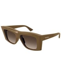 Bottega Veneta - Sunglasses Square Full Rim, Frame And Gradient Lens Bv1270S004 - Lyst
