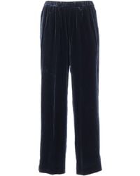 Aspesi - Relaxed-Fit Long Pants With Elegant Draping - Lyst