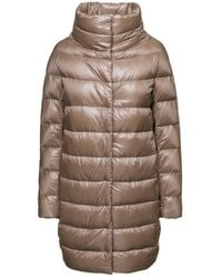 Herno - Long Down Jacket Polyamide Puffer - Lyst