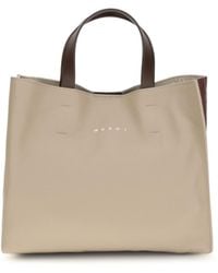 Marni - Museo Tote Bag Calf Leather Bos Taurus Shoulder - Lyst