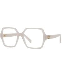 Givenchy - Eyeglasses Square Full Rim, Frame And Clear Demo Lenses Lens Gv50050I059 - Lyst