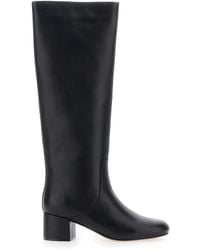 Twinset - Knee High Boots With Round Toe - Lyst