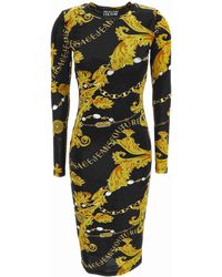 Versace Jeans Couture - Midi Dress - Lyst