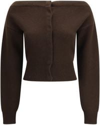 Tom Ford - Soft Cashmere Open-Neck Shrunken Cardigan Kashmir/Capra Hircus - Lyst