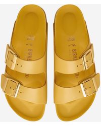 Birkenstock - Leather Sandals Arizona Slippers - Lyst