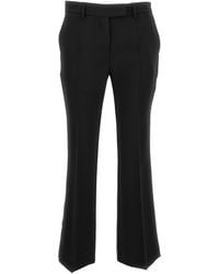 Le Plain - Cady Low Waist Flared Pants - Lyst