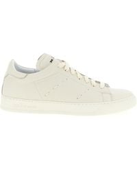 Kiton - Leather Sneakers - Lyst