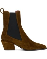 Paris Texas - Ankle Boots Pointed Suede Calfskin - Lyst