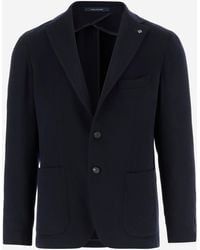 Tagliatore - Single-Breasted Blazer - Lyst