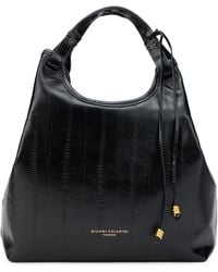 Gianni Chiarini - Hobo Shoulder Bag Calfskin Handbags - Lyst