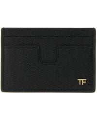 Tom Ford - Small Grain Leather Cardholder - Lyst