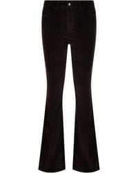 Lois - Elephant Leg Pants Cotton Flared Trousers - Lyst