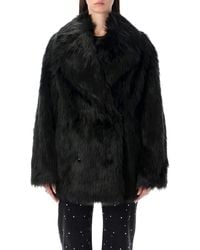 Stand Studio - Katalina Faux Fur Coat - Lyst