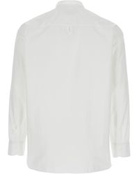 Lardini - Shirt With Mandarin Collar - Lyst