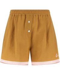 Marni - Linen Shorts - Lyst