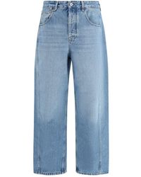 Jacquemus - Blue Polyester Jeans Denim - Lyst