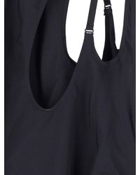 Mugler - Asymmetric Dress Midi Dress - Lyst