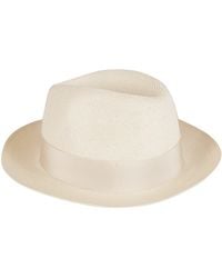 Borsalino - Canapa Bow Detail Hat - Lyst