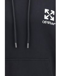 Off-White c/o Virgil Abloh - Hoodie Small Arrow Skate Cotton Sweatshirts - Lyst