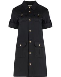 Celine - Cotton Shirtdress Dress - Lyst
