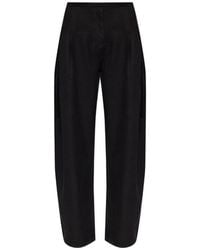 IRO - Pleated Wide-Leg Trousers - Lyst