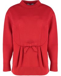 Prada - "Round Neck Sweater - Lyst