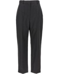 McQueen - Pinstripe Pants - Lyst