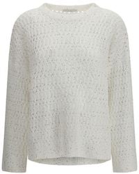 Brunello Cucinelli - Silk Sweatshirt Clothing - Lyst