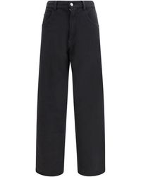 MM6 by Maison Margiela - Cotton Casual Pants - Lyst