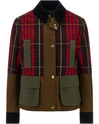 McQueen - Patchwork Jacket - Lyst
